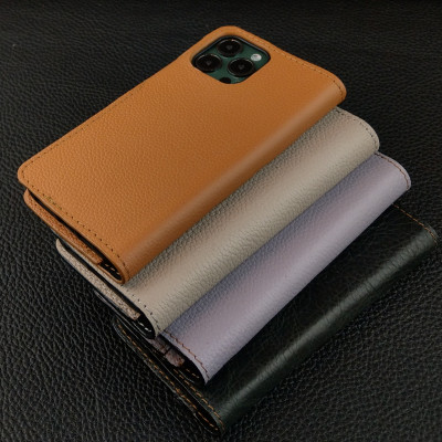 Bao da cho ·điện thoại 12 pro max, 13 pro max handmade dạng ví da bò thật