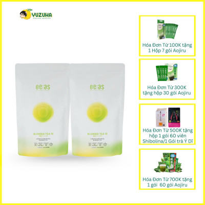 Trà Túi Lọc 10 Loại Nguyên Liệu Thiên Nhiên Không Hương Liệu Không Chất Tạo Màu - BE:AS Blended Tea 10 - Yuzuha Shop