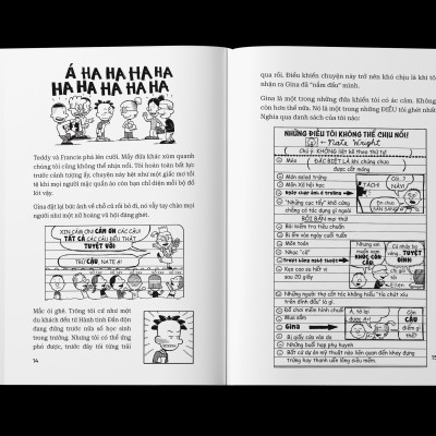 Truyện tranh Big Nate: In a Class By Himself - Thánh Nhọ - Bản Tiếng Việt.