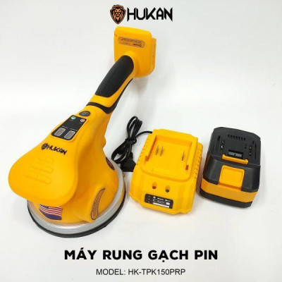 MÁY RUNG GẠCH PIN HK-TPK150PRP HUKAN  ( 1PIN + 1 SẠC ) - HÀNG CHÍNH HÃNG