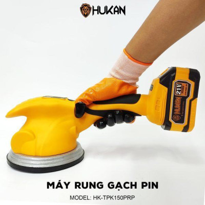 MÁY RUNG GẠCH PIN HK-TPK150PRP HUKAN  ( 1PIN + 1 SẠC ) - HÀNG CHÍNH HÃNG