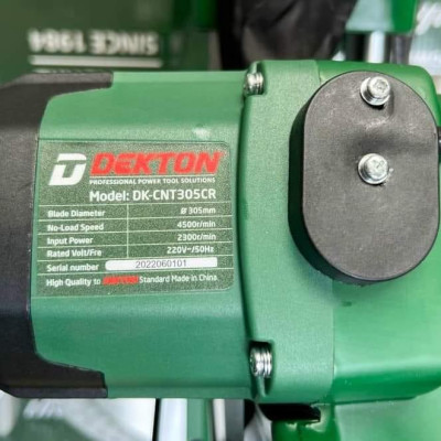MÁY CẮT NHÔM TRƯỢT 2300W 305MM DEKTON DK-CNT305CR - HÀNG CHÍNH HÃNG