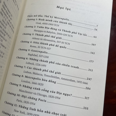 (Bìa cứng) METROPOLIS - Lịch Sử Phát Triển Đô Thị, Phát Minh Lớn Nhất Của Loài Người – Ben Wilson – Hoàng Đức Long dịch – Nhã Nam – NXB Thế Giới