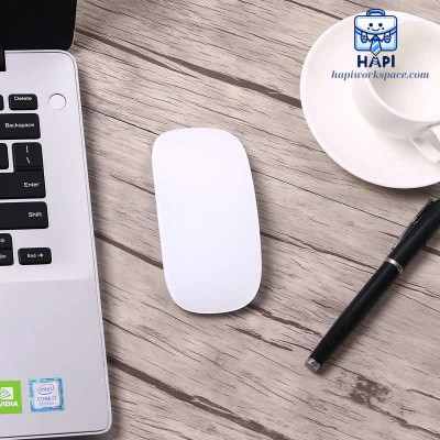 Chuột không dây Hàng chính hãng WiWU Wi-WM103: Thiết kế tối giản, đậm phong cách nhà "Táo"