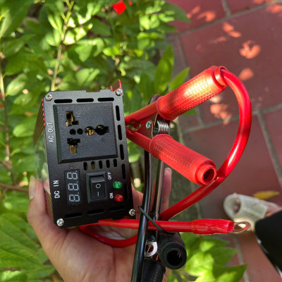 Bộ Kích Điện Inverter Sóng Sin 12V-220V 3000W – Hàng Loại Xịn Cao Cấp , Siêu Bền, đèn trang trí