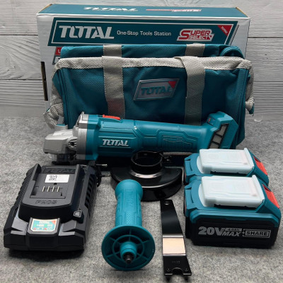 THÂN MÁY MÀI GÓC DÙNG PIN LITHIUM 20V TOTAL TAGLI201258 - HÀNG CHÍNH HÃNG