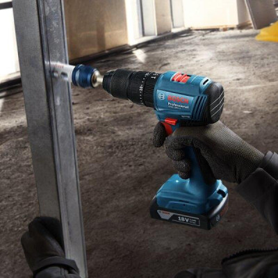 Máy khoan động lực dùng pin Bosch GSB 185-LI và Phụ kiện