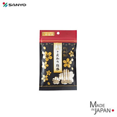 Gói 50 tăm bông cao cấp Nhật Bản Sanyo 100% bông gòn tự nhiên kháng khuẩn - Hàng nội địa Nhật Bản