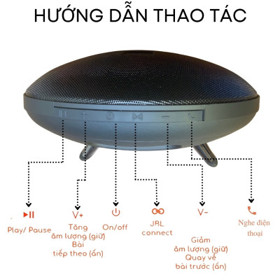 Loa bluetooth playlist K4+ - Đẳng cấp vượt trội - Âm thanh hay, trầm, ấm, kiểu dáng đẹp - Hàng chính hãng