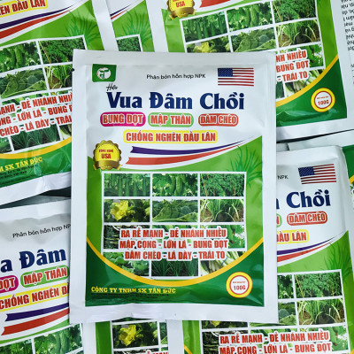 Phân Bón Vua Đâm Chồi Gói 100gr (Combo 10 gói) – Giúp Cây Ra Đọt Đều, Lá Xanh Mượt, Phát Triển Mạnh