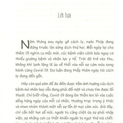 Paris 55 Ngày Cấm Túc (Nhật Ký Viết Từ Tâm Dịch)