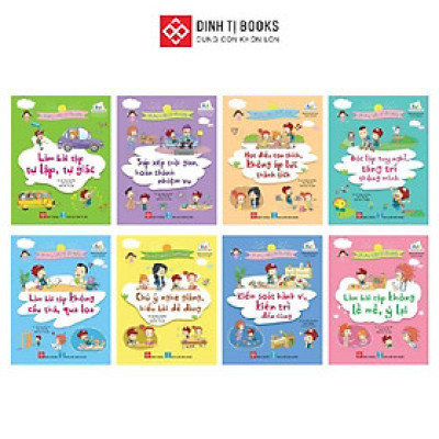 Sách - Kỹ Năng Quản Lý Bản Thân - Giúp Trẻ Rèn Thói Quen Tự Giác, Tự Lập, Sắp Xếp Thời Gian - Đinh Tị Books