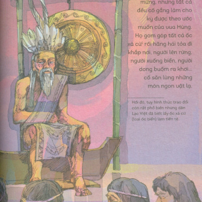 Lịch Sử Việt Nam Bằng Tranh - Bánh Chưng Bánh Giầy (Bản in màu, bìa mềm)