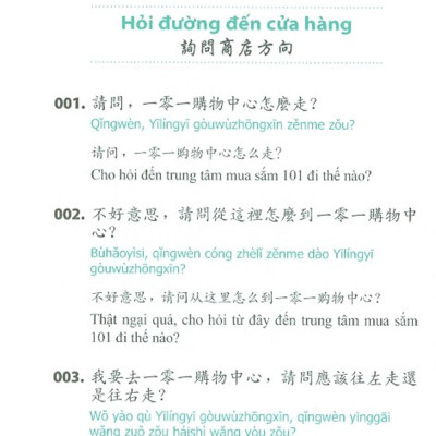 600 Câu Giao Tiếp Tiếng Hoa - Mua Sắm Và Ăn Uống