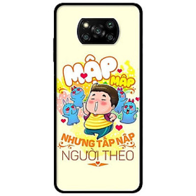 Ốp lưng dành cho Xiaomi Poco X3 mẫu Mập Tấp Người Theo Boy