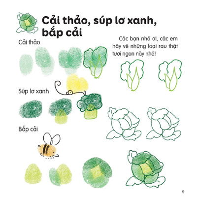 100++ ý tưởng sáng tạo vẽ tranh bằng vân tay