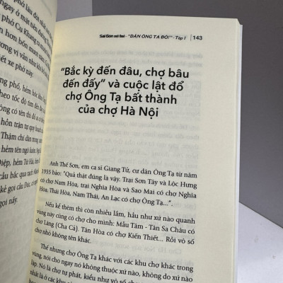SÀI GÒN MỘT THUỞ: “DÂN ÔNG TẠ ĐÓ!” – Tập 1 - Cù Mai Công - First News - NXB Tổng Hợp TPHCM