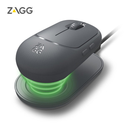 Chuột không dây Bluetooth Zagg Pro Mouse, kết nối đa thiết bị , bảo hành 12 tháng 1 đổi 1 - Hàng chính hãng