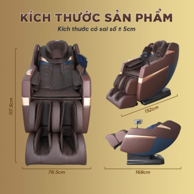 Ghế Massage Toàn Thân Lifesport LS-288, Ghế Massage Giảm Nhức Mỏi Toàn Thân Thư Giãn Tinh Thần Vô Cùng Tốt