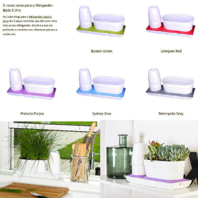 2 SET Trồng Rau Tự Dưỡng cao cấp Nhập Khẩu Bồ Đào Nha Basic dành cho người bận rộn không có thời gian tưới rau hàng ngày 