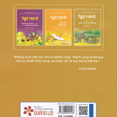 Sách - Ngữ văn 8 - Ngữ liệu đọc hiểu mở rộng