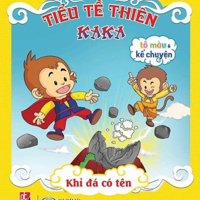 Bộ 4 cuốn Sách Tô Màu Tiểu Tề Thiên KaKa
