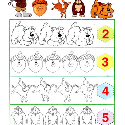 Bé Làm Quen Với Môn Toán - Bé Tô Số Và Nhận Biết Màu Sắc: Quyển 1