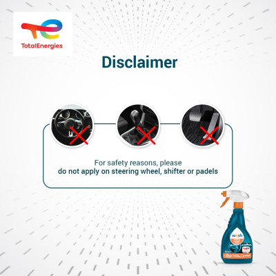 Chai xịt làm sạch và bảo dưỡng nhựa buồng lái nội thất xe Total Energies TE-CC500 500ml - Chống bạc màu, chống tia UV, xóa xước, chống tĩnh điện, bụi, không chứa silicone