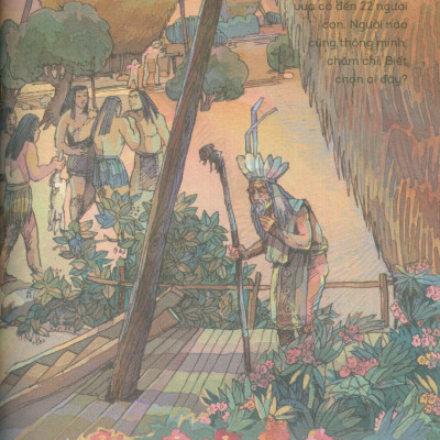 Lịch Sử Việt Nam Bằng Tranh - Bánh Chưng Bánh Giầy (Bản in màu, bìa mềm)