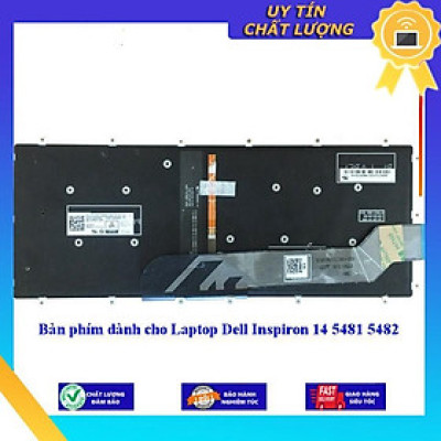 Bàn phím dùng cho Laptop Dell Inspiron 14 5481 5482 - Hàng Nhập Khẩu New Seal