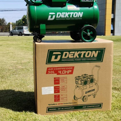 MÁY NÉN KHÍ KHÔNG DẦU 50L 4HP DEKTON DK-AC3950PLUS - HÀNG CHÍNH HÃNG