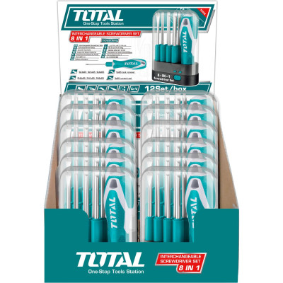 BỘ 9 TUA VÍT ĐA NĂNG TOTAL THT250906 - HÀNG CHÍNH HÃNG