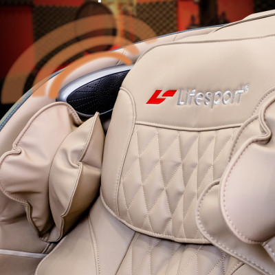[NEW 2023] Ghế Massage Lifesport LS-2200 mẫu mới thiết kế mới có bóp đầu, túi khí toàn thân, cải tiến con lăn silicon 4D Plus thế hệ mới, vòng bóp đầu chuyên sâu riêng biệt, cải tiến thêm 26 chế độ đấm bóp massage thư giãn toàn thân.
