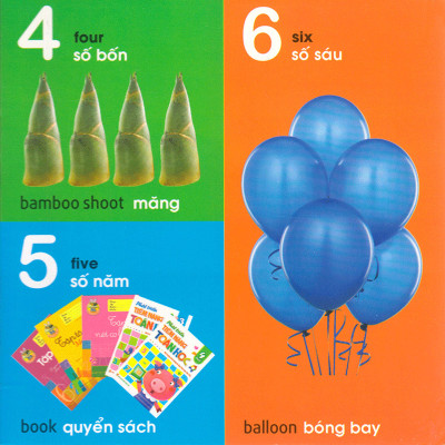 101 First Words: Numbers - Shapes - Colours (101 Từ Đầu Tiên: Chữ Số - Hình Dạng - Màu Sắc)_ML