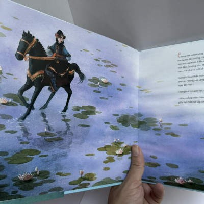 (Bìa cứng, có bìa áo) CÔNG CHÚA ẾCH _Tủ sách Truyện cổ thế giới _  Élodie Fondacci_Crabit _NXB Hà Nội