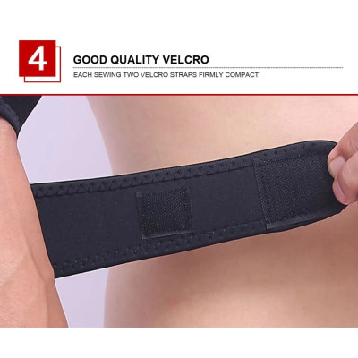 Băng bảo vệ khủy tay AOLIKES 7946 thanh thép đàn hồi trợ lực spring sport elbow support protector