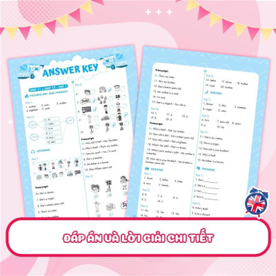 Sách - Big 4 Bộ Đề Tự Kiểm Tra 4 Kỹ Năng Nghe - Nói - Đọc - Viết Cơ Bản Và Nâng Cao Tiếng Anh Lớp 3 - Tập 2 - Megabook