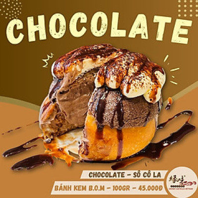 Bánh Mì Kem B.O.M Chocolate