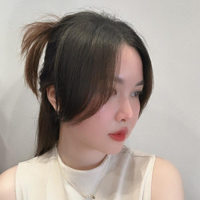 Mái bay Hàn Quốc 2 chiếc rời ( loại ngắn ngang má) tóc th.ật - Tóc Giả Vân Anh