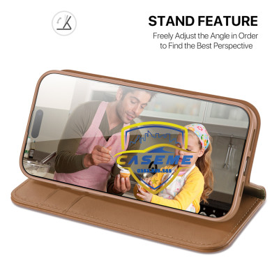 Bao Da Dux Ducis Hivo Series Kèm Ví Đựng Thẻ Cho iPhone Air, iPhone 17, iPhone 17 Pro, iPhone 17 Pro Max - Hàng Chính Hãng