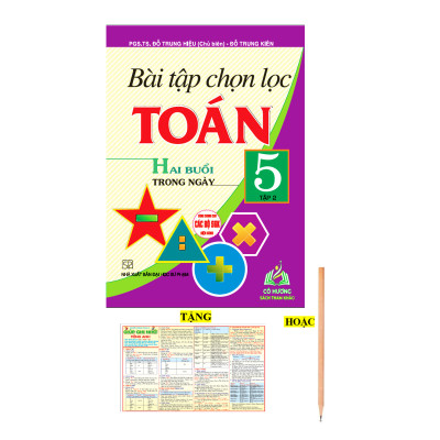 Sách - Bài tập chọn lọc toán 5 - tập 1 - hai buổi trong ngày (dung chùng cho các bộ sgk hiện hành) (HA)