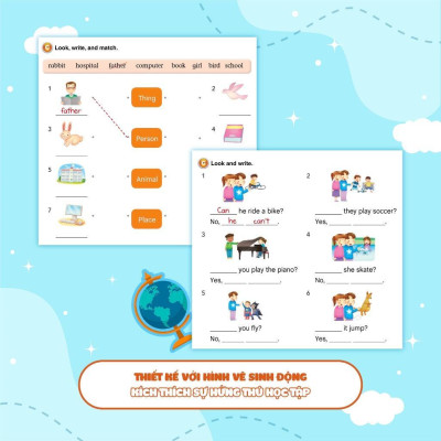 Sách - Aha Grammar - Ngữ Pháp & Bài Tập Bổ Trợ Toàn Diện Ngữ Pháp Tiếng Anh Lớp 3 Theo Chủ Đề - Combo 2 Cuốn - Megabook