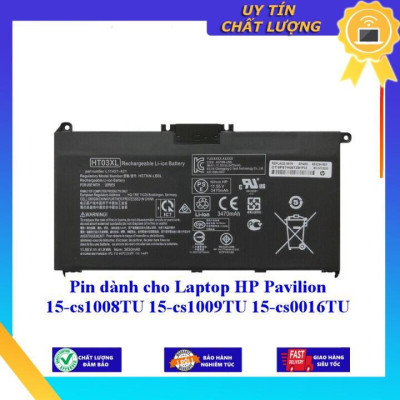 Pin dùng cho Laptop HP Pavilion 15-cs1008TU 15-cs1009TU 15-cs0016TU - Hàng Nhập Khẩu New Seal