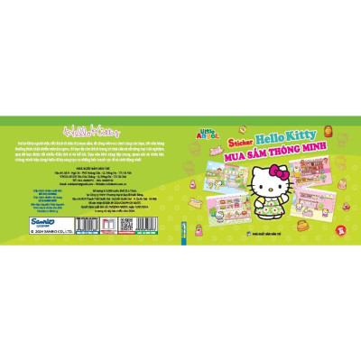 Sách - Sticker Hello Kitty - Mua Sắm Thông Minh - Minh Thắng