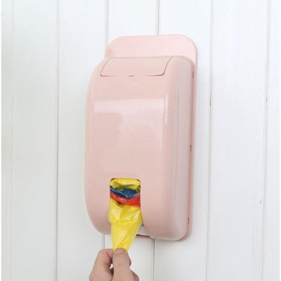  Hộp đựng túi nilon, thông minh túi đựng rác dán tường Hộp rút túi nilon gắn tường tiện dụng tiếp kiệm chi phí tái sử dụng túi nilon