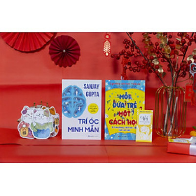 Combo quà Tết "Trao" - Set "Trí": Trí Óc Minh Mẫn + Mỗi Đứa Trẻ Một Cách Học