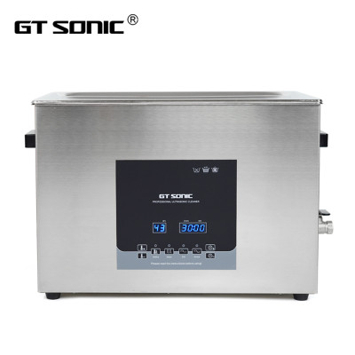 Máy rửa siêu âm Gtsonic D20 – 20L, gia nhiệt + 3 chế độ 3 chế độ siêu âm hiện đại – Tùy chỉnh linh hoạt theo từng loại vật dụng, giúp loại bỏ bụi bẩn, dầu mỡ và cặn bám tận sâu bên trong