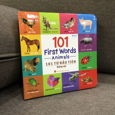 Sách - 101 Từ Đầu Tiên: Động Vật (Tái Bản) (ML)