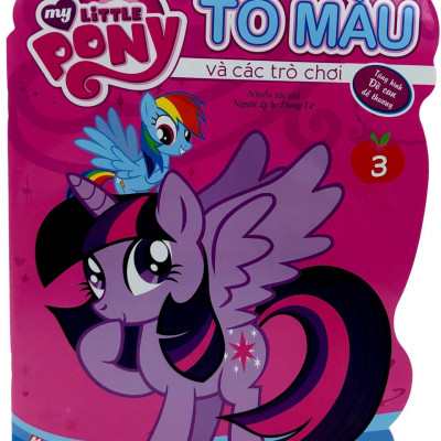 Bộ Sách My Little Pony - Tô Màu Và Các Trò Chơi (Bộ 3 Cuốn)