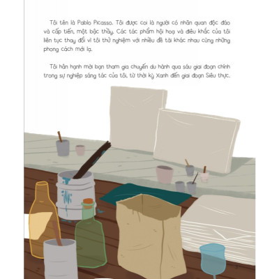 Sách - Cuộc đời của các danh nhân - Pablo Picasso - ndbooks